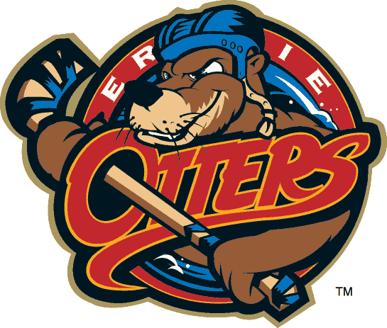 Erie Otters 1996-pres primary logo iron on transfers for T-shirts